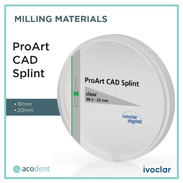 Picture of ProArt CAD Splint Clear